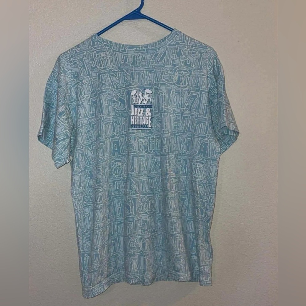 Heritage Jazz Light Blue Short Sleeve Graphic Tee